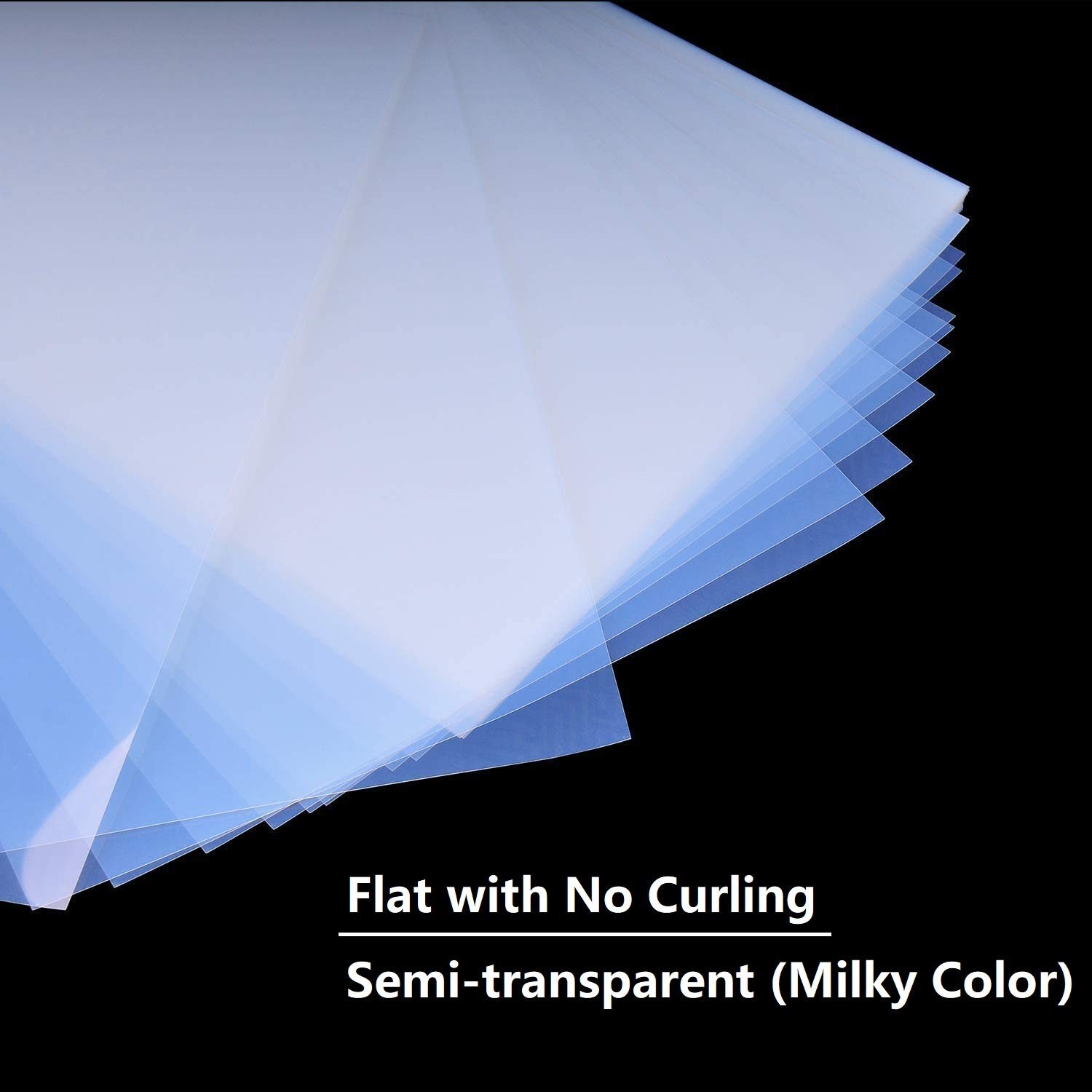 A-SUB 13X19 Inch Waterproof Inkjet Transparency Film for Silk Screen Printing