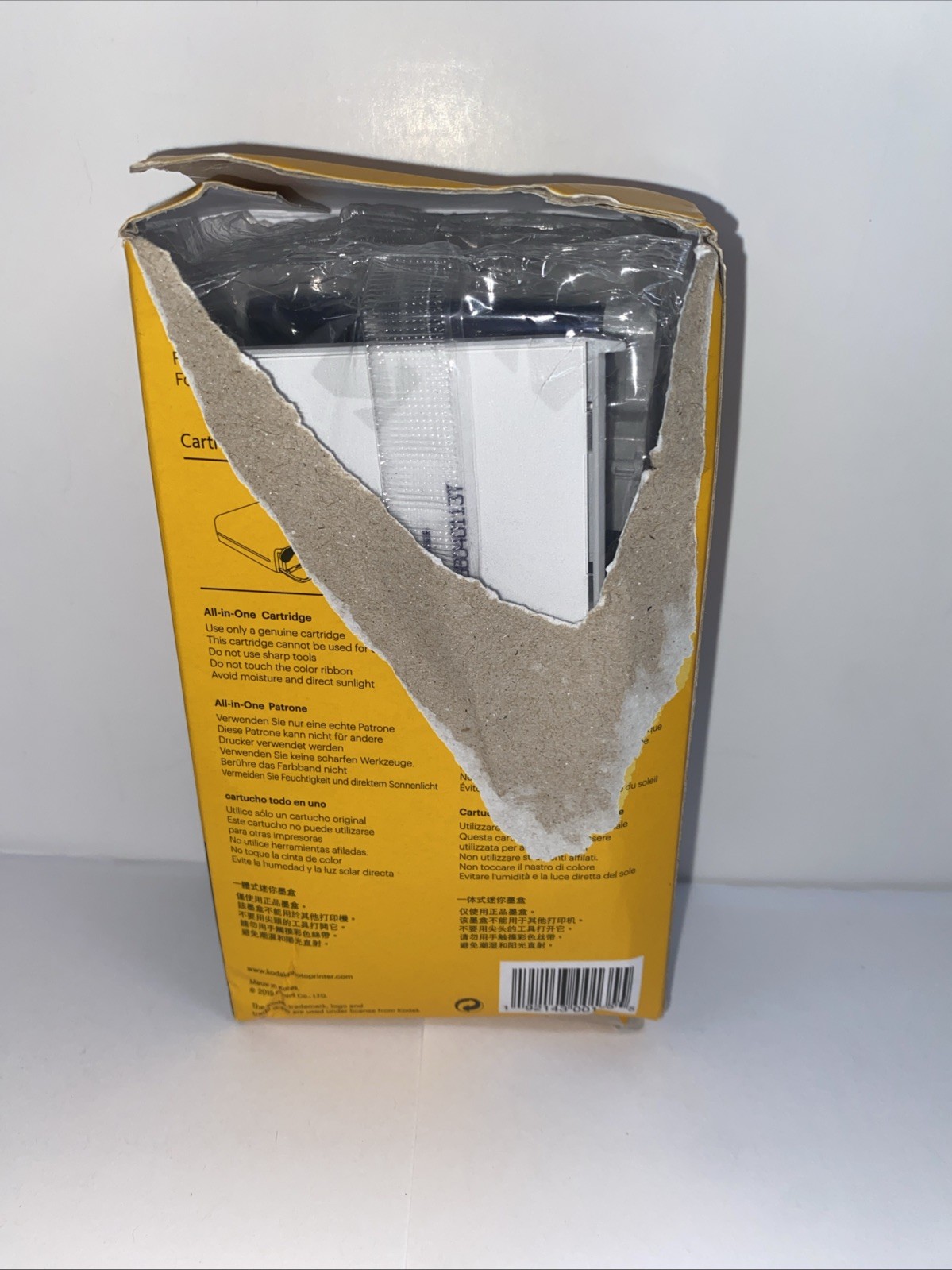 Kodak Cartridge 2.1 X 3.4 30 Sheets For Kodak Mini Shot 2 Series Brand New