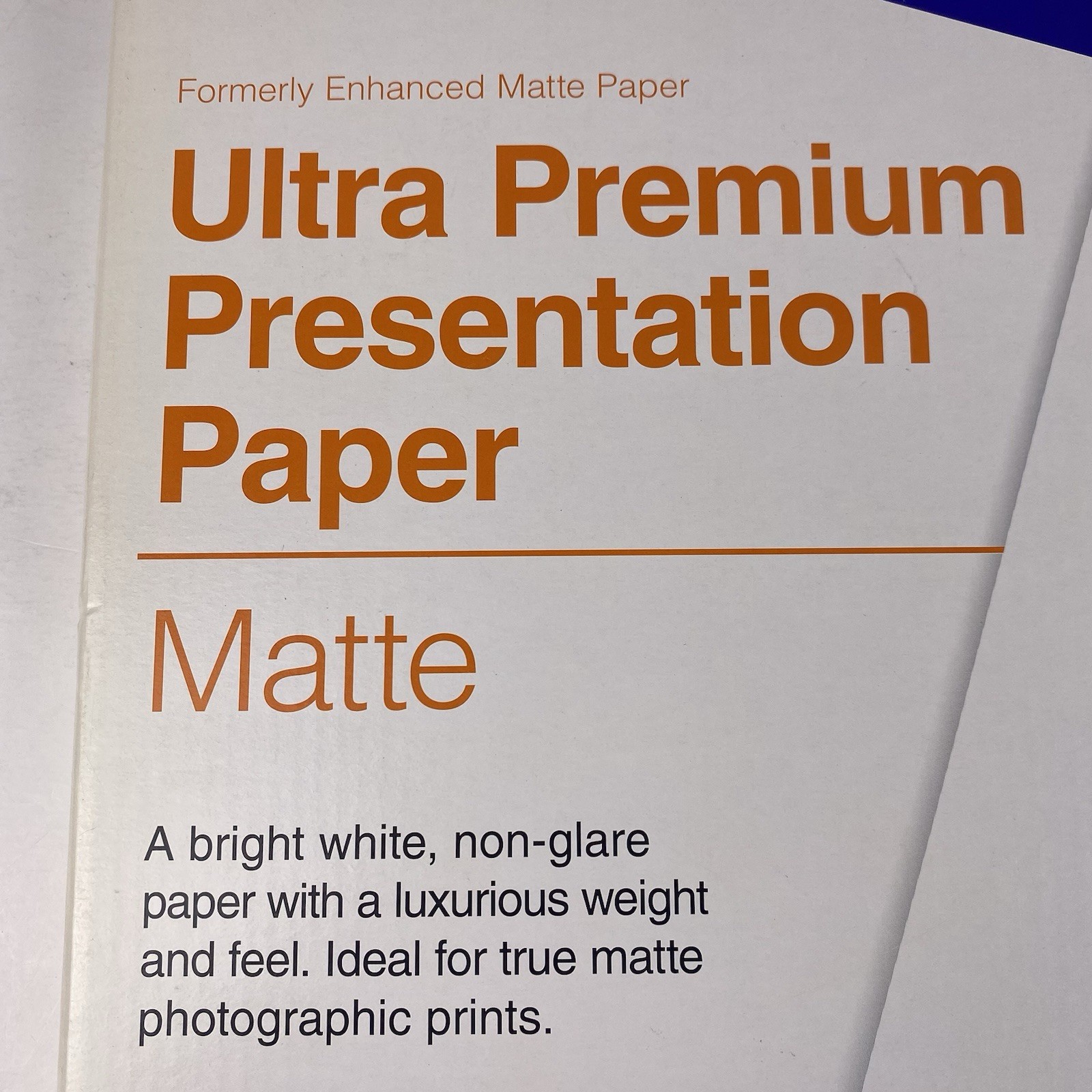 Epson Ultra Premium Presentation Matte Paper S041343 11.7 X 16.5 A3 50 Sheets
