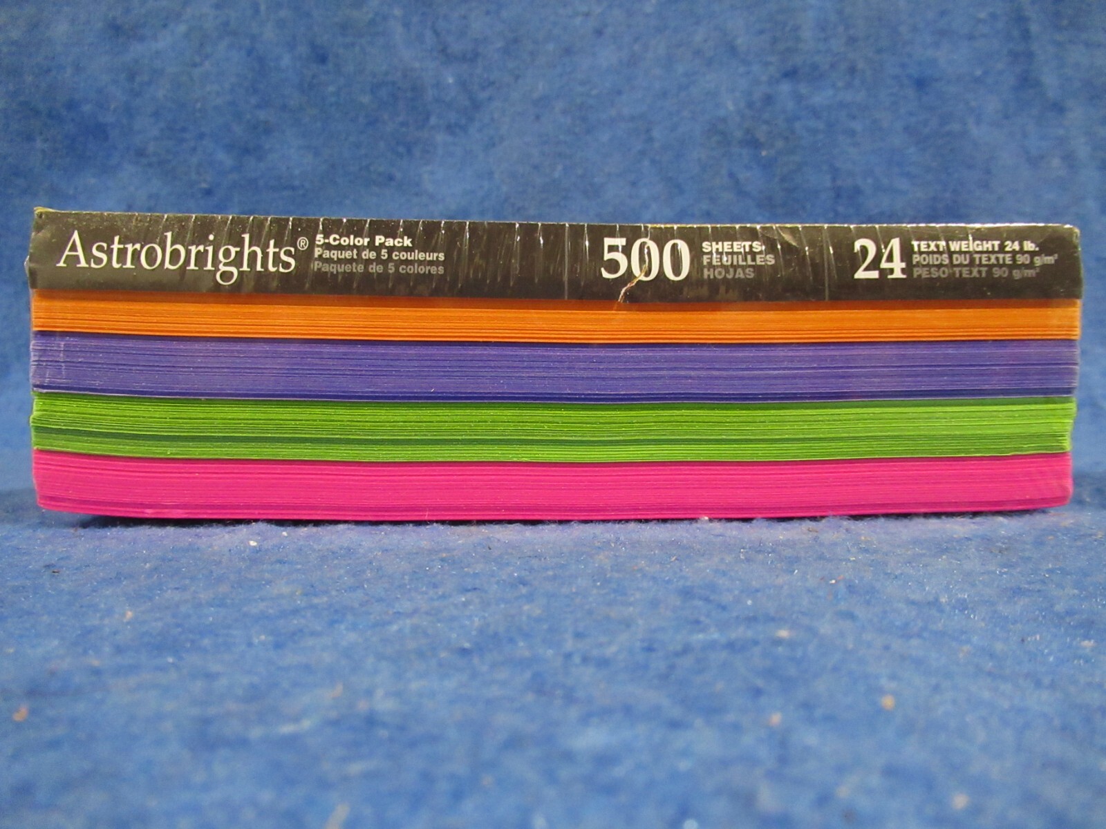 Astrobrights 24 Lb Color Paper, 8.5 X 11″ Bright Assortment, 500 Sheets, 5 Color
