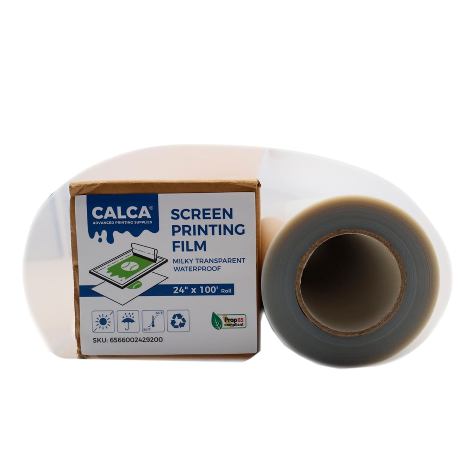 CALCA Waterproof Inkjet Milky Transparency Film for Silk Screen Printing, Mil…