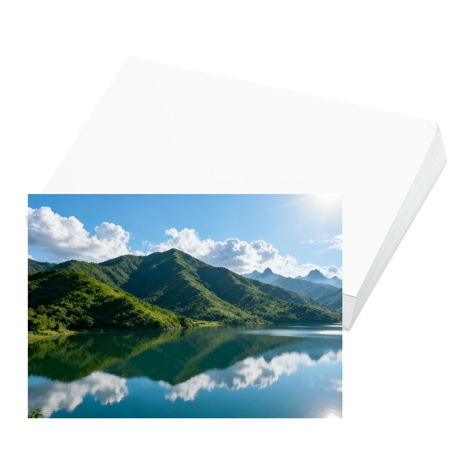 7″x5″ Glossy Photo Paper, 50 Sheets Inkjet Photo Paper 180GSM for Printer
