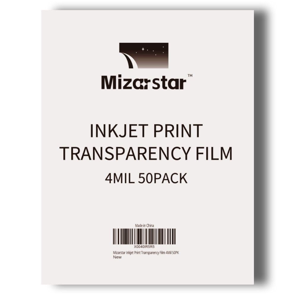 Transparency Film Inkjet Printer Overhead Projector Acetate 8.5×11 In 50 PCS
