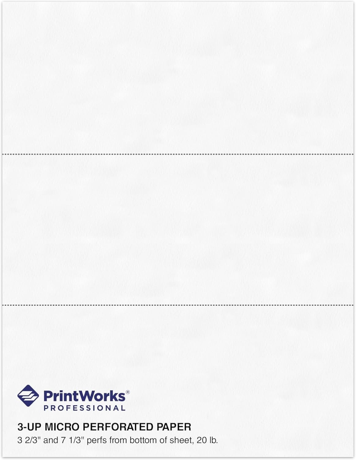 Professional Quality 8.5 x 11 Perforated Paper – 500 Sheets, Perfect for Reports
