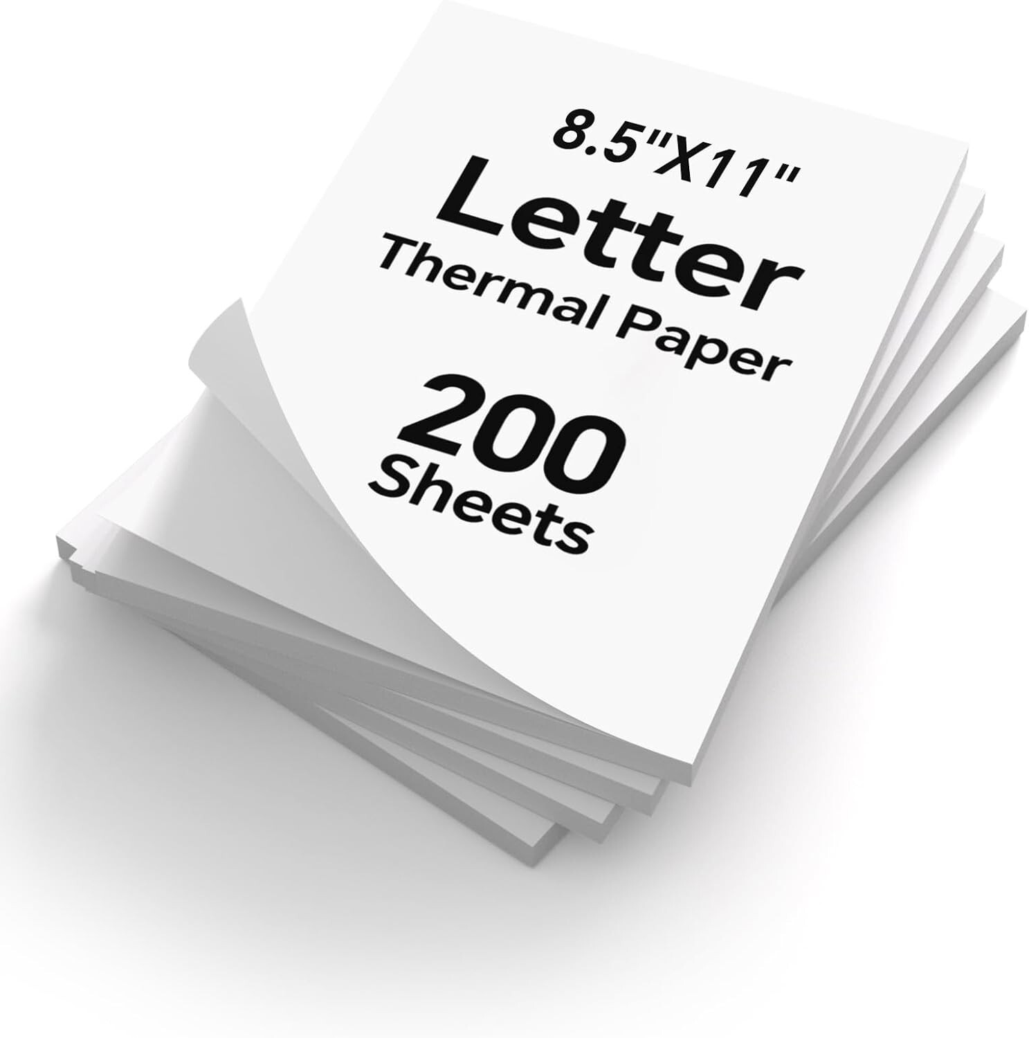 200 Sheets Thermal Printer Paper 8.5×11 US Letter MT610 For PRT/iDPRT/HPRT New