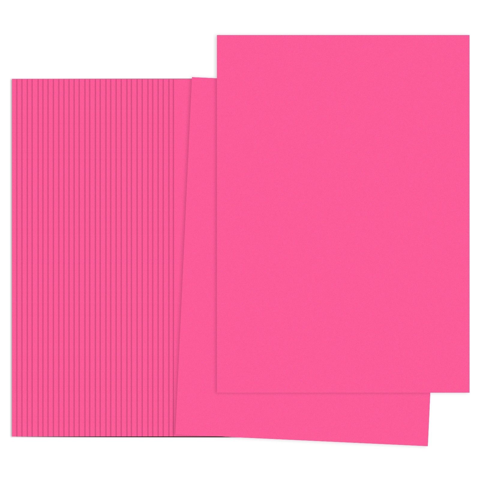 Fluorescent Rose Red Color Copy Paper, 100 Sheets 8.3×5.9″ A5 70gsm