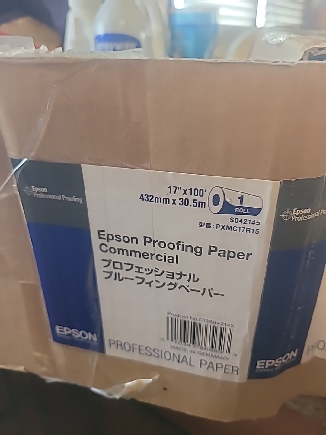 Epson Standard Proofing Paper 17″ X 100′ Made Germany. Free ShipUS 48 States.