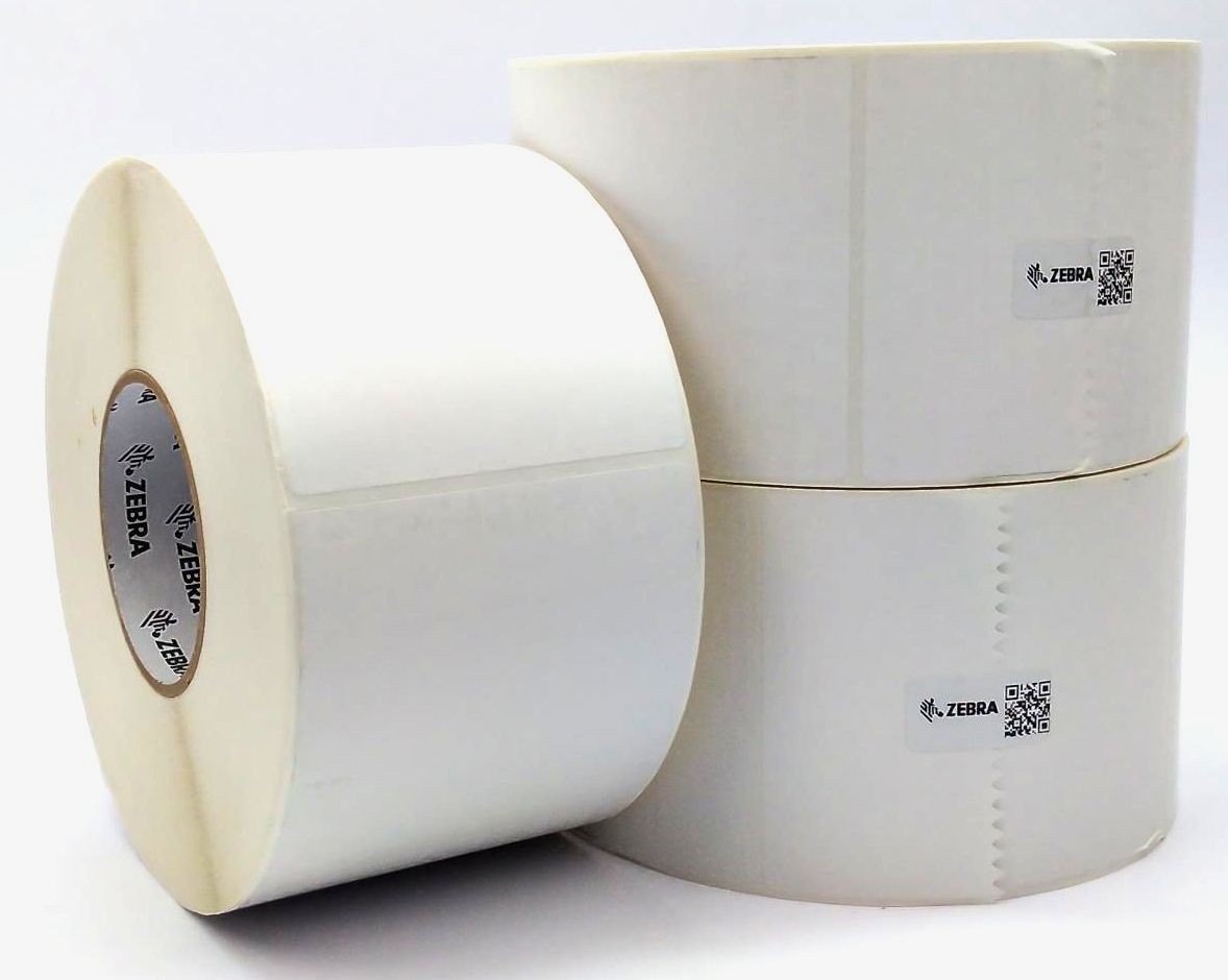 Zebra 4″ x 6″ Z-Perform 1000D Labels Direct Thermal 10000301 Genuine – 4 Roll