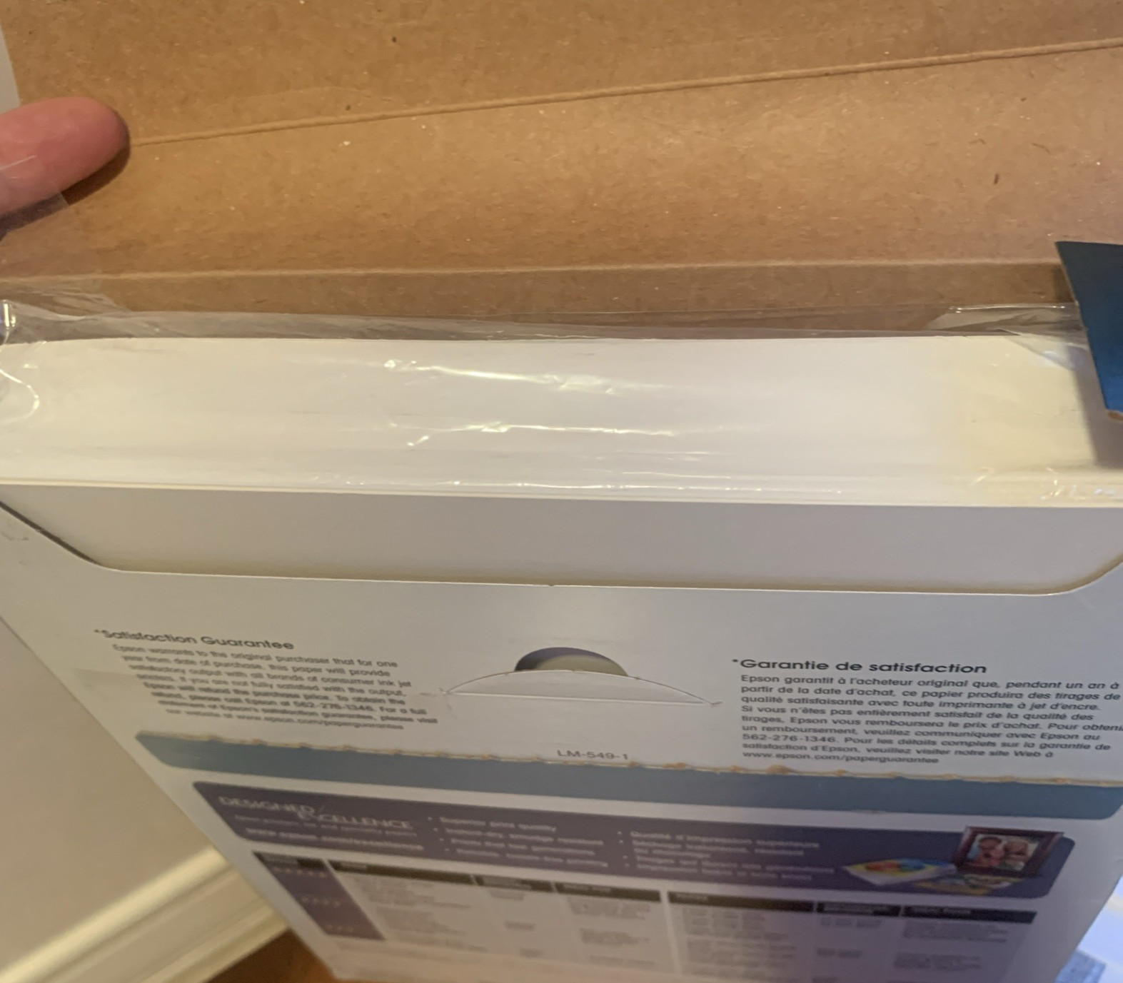 EPSON BROCHURE AND FLYER PAPER MATTE 8.5″ X 11″ Double sided 48lb