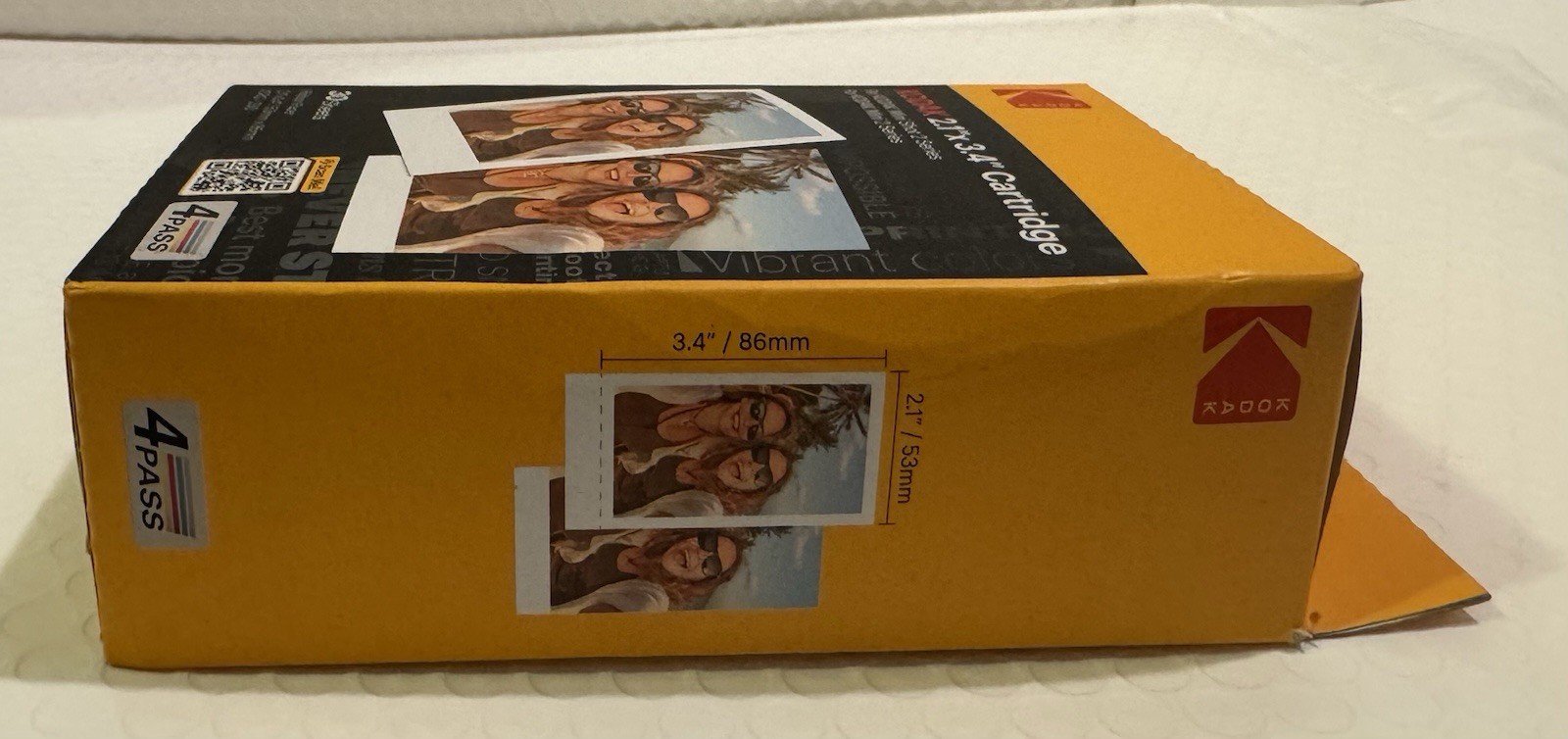 Kodak Cartridge 2.1 X 3.4 30 Sheets For Kodak Mini Shot 2 Series Brand New