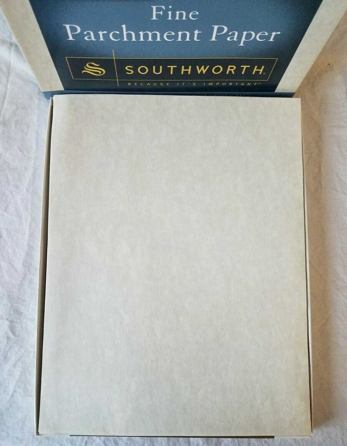 Southworth Fine Parchment Paper Ivory 24lb 76 Sheets