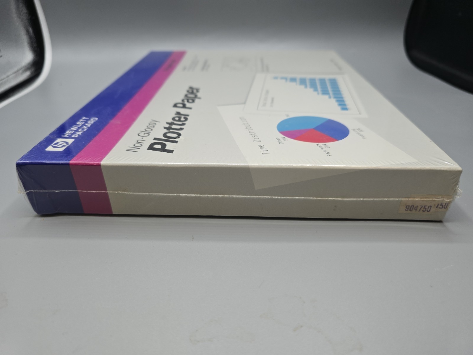 New Hewlett-Packard Non-Glossy Plotter Paper 8.5” x 11” Sealed Reorder # 17801P