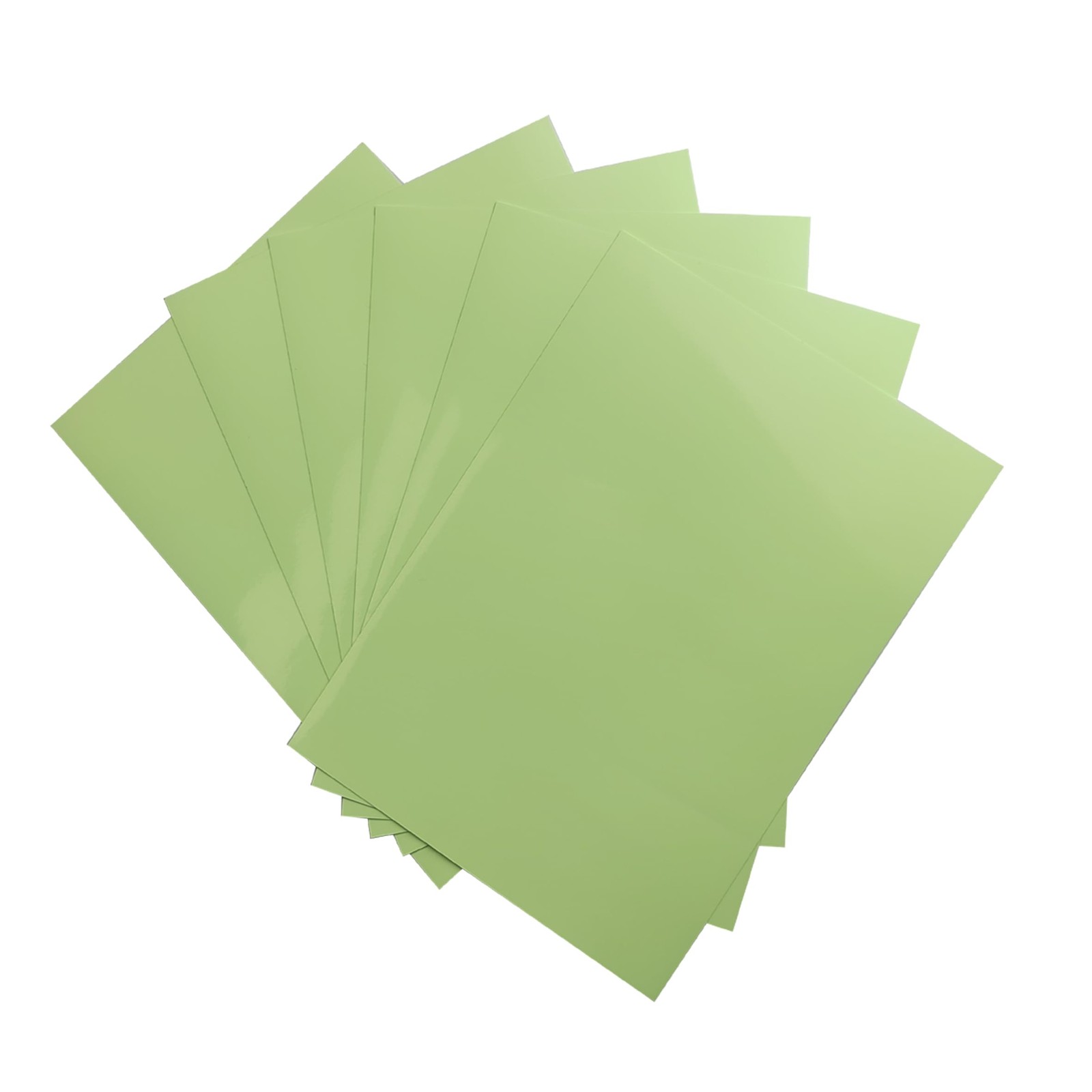 5 Sheets Printable Glow in The Dark Vinyl Sticker Paper