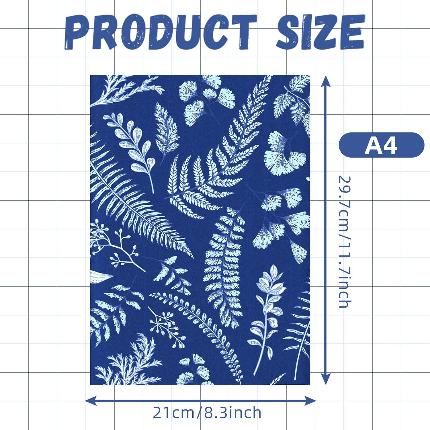 32 Sheets Sun Print Paper Cyanotype A4 A5 Solar Drawing Paper Sensitivity Nature