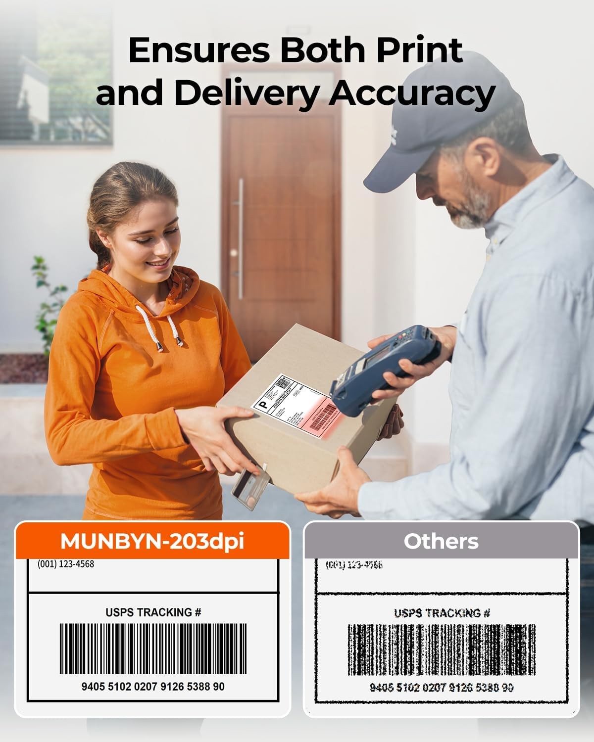 4×6 500/1000PCS Direct Thermal Shipping Labels VRETTI MUNBYN Phomemo LOT