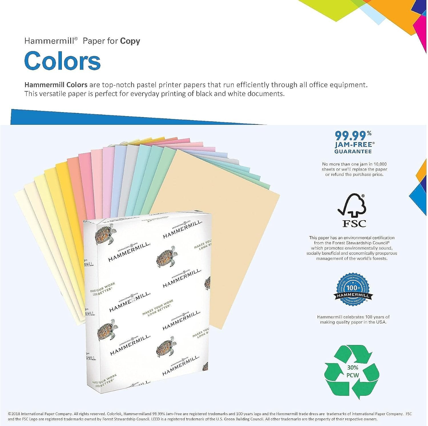 20 lb Lilac Printer Paper, 8.5 x 11 – 500 Sheets Eco-Friendly for Vibrant Prints