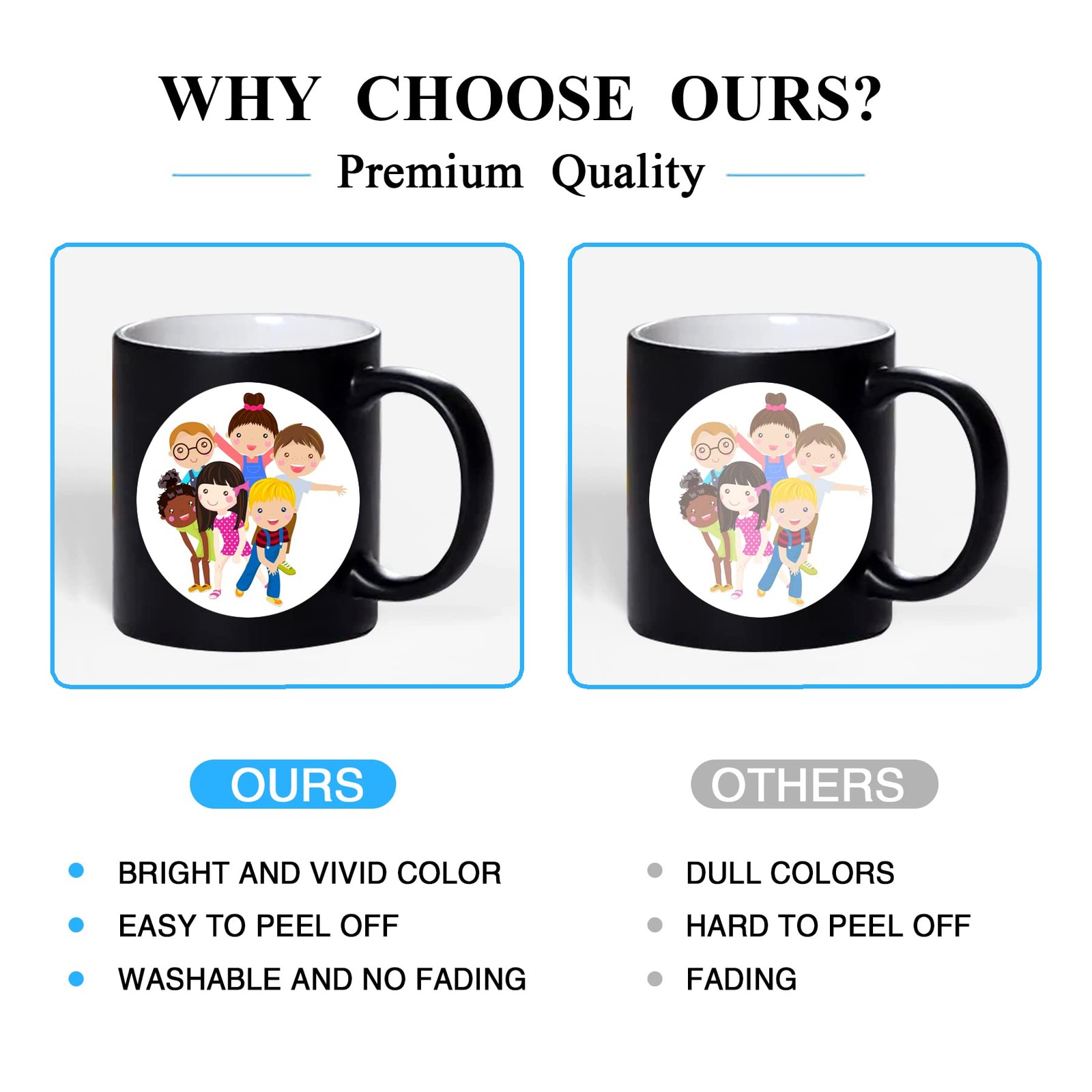 20 Sheets Waterslide Decal INKJET WHITE for Dark and Light Colors, 8.5X11 Inc…