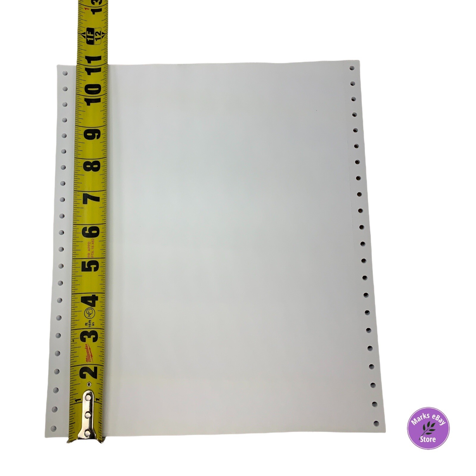 New Dot Matrix Continuous Feed Pin Feed Printer Paper 9-1/2 x 11 50 Sheets