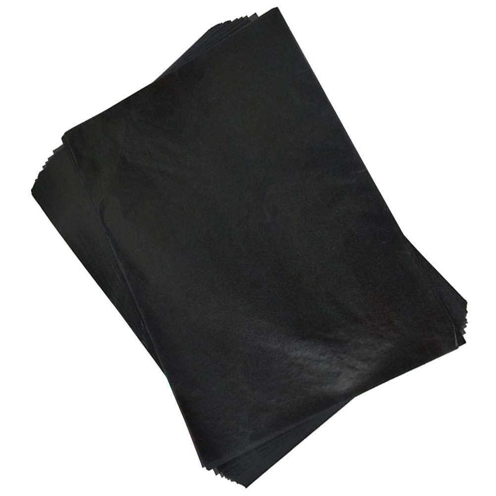 75pcs Transfer Paper Tracing Paper Graphite Painting (Black)