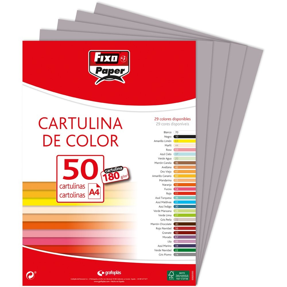 11110374 – Pack of 50 Boxes, A4, Dark Grey