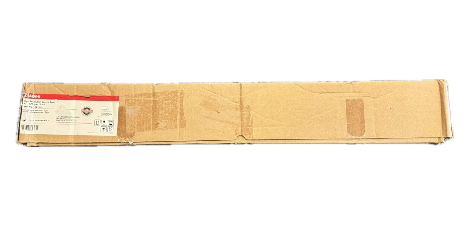 Canon High Resolution Coated Bond Paper 1099V651,120gsm, 6mil, 42 in x 100 ft