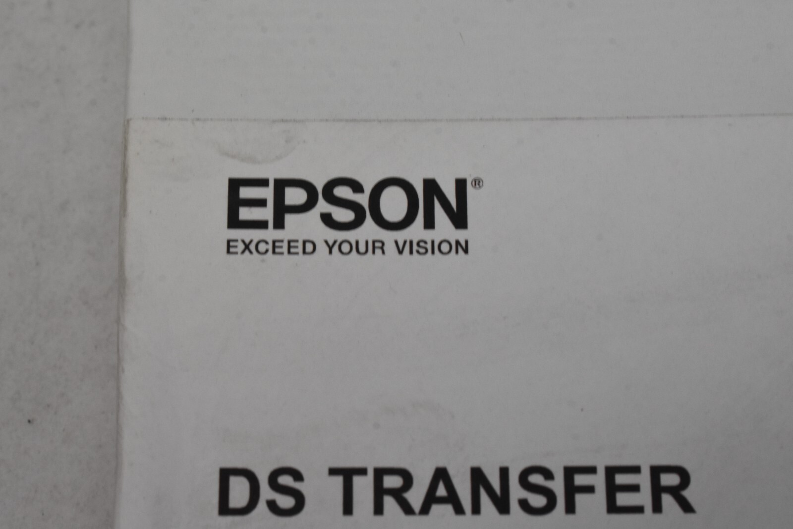 Epson DS Transfer Multi Use S450361 8.5″ x 11″ Multipurpose Paper 100 Pack