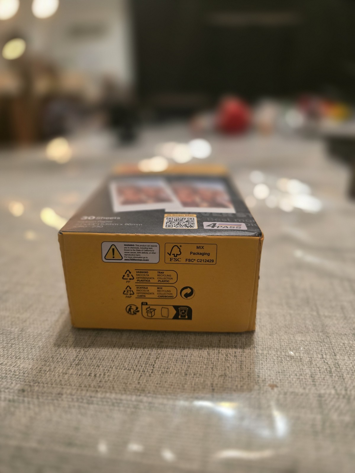 Kodak Cartridge 2.1 X 3.4 30 Sheets For Kodak Mini Shot 2 Series New Torn Box