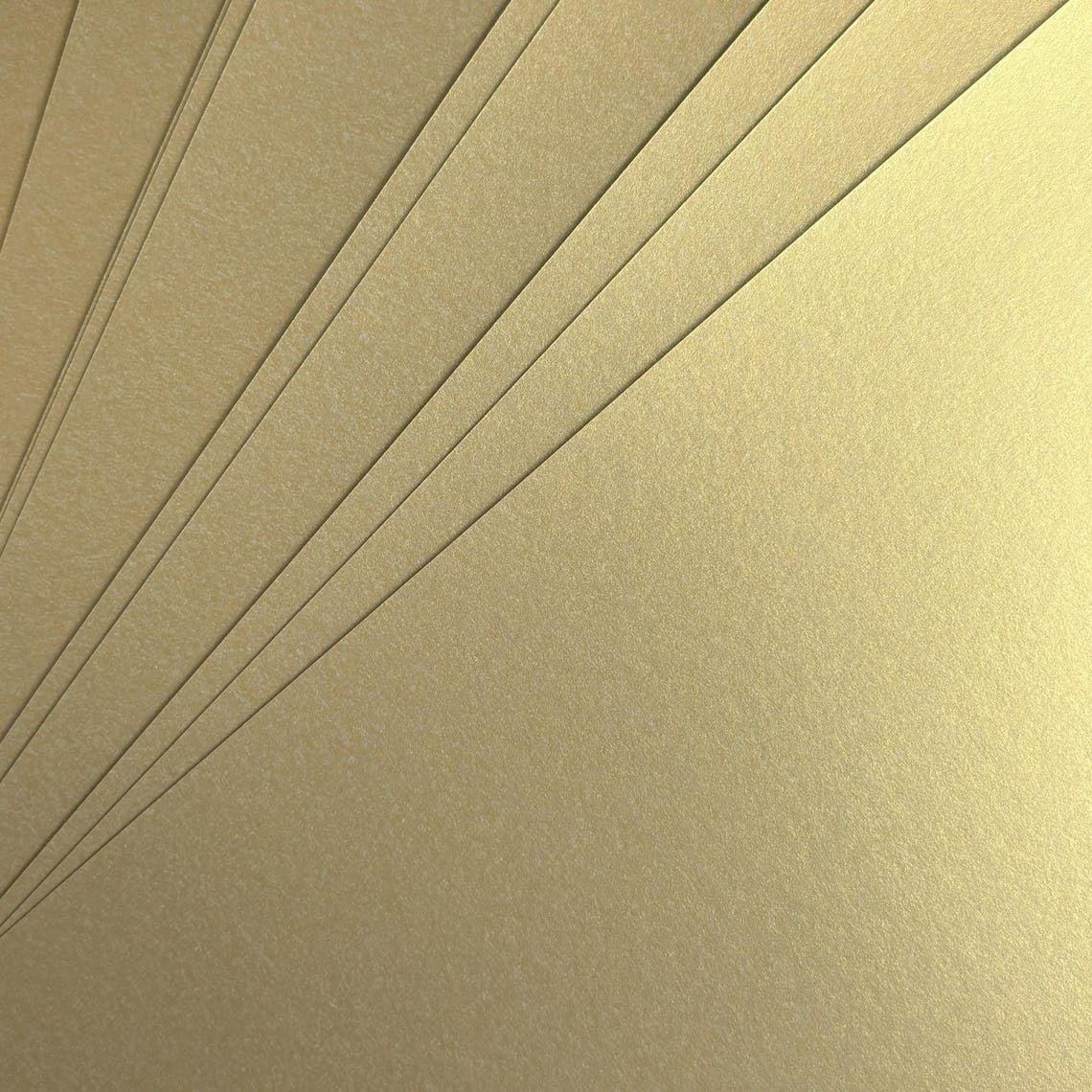 Metallic Gold Paper A4 120gsm Double-Sided, 20 Sheets, Origami