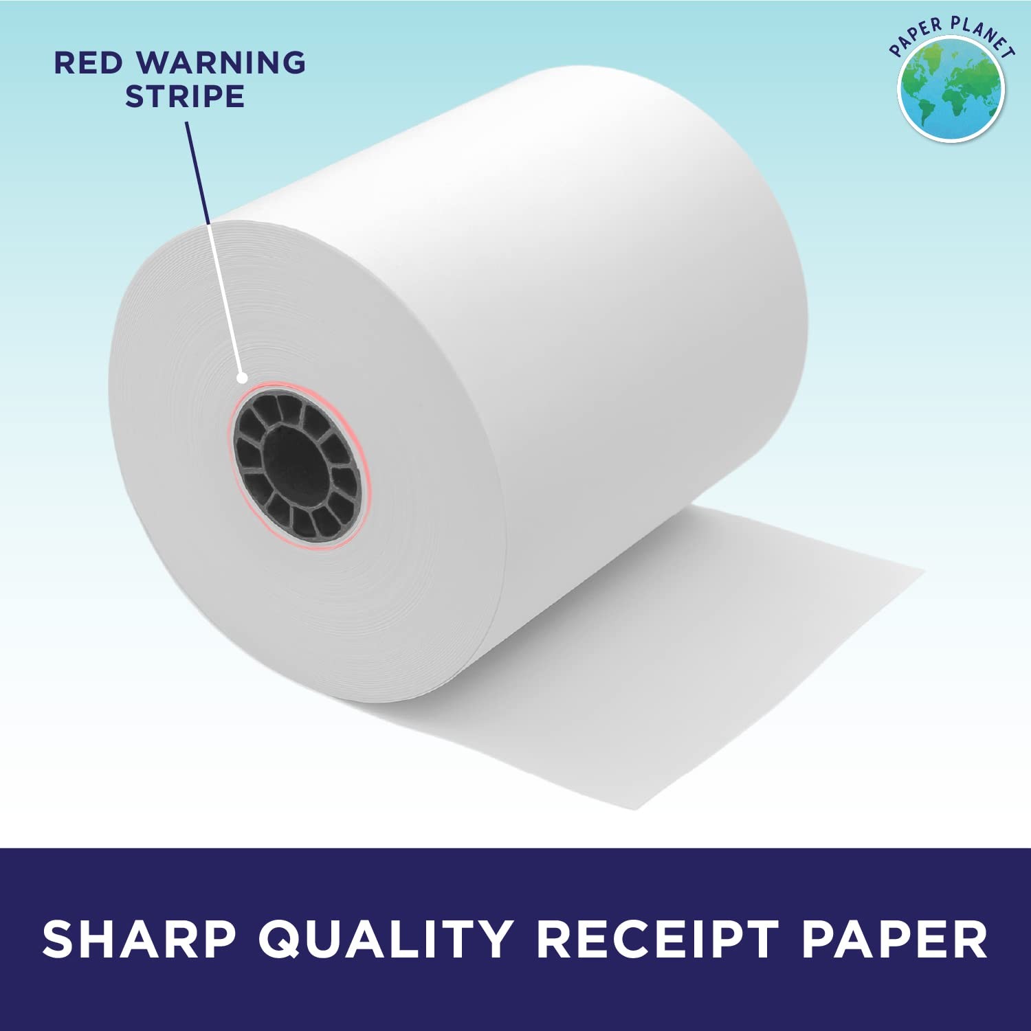 Thermal Paper for Toast TP200 Printer by Planet | 20 20 Rolls, White