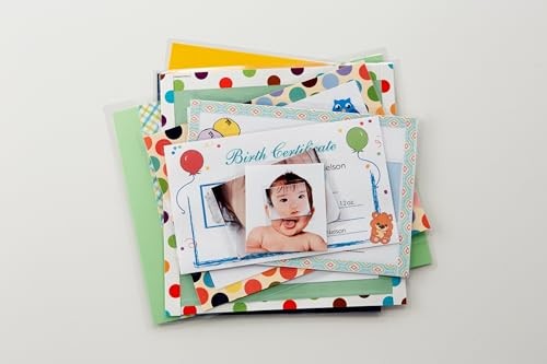 Scotch LS851G Self-Sealing Laminating Pouches, 9.5 mil, 2 7/16 x 3 7/8, Business