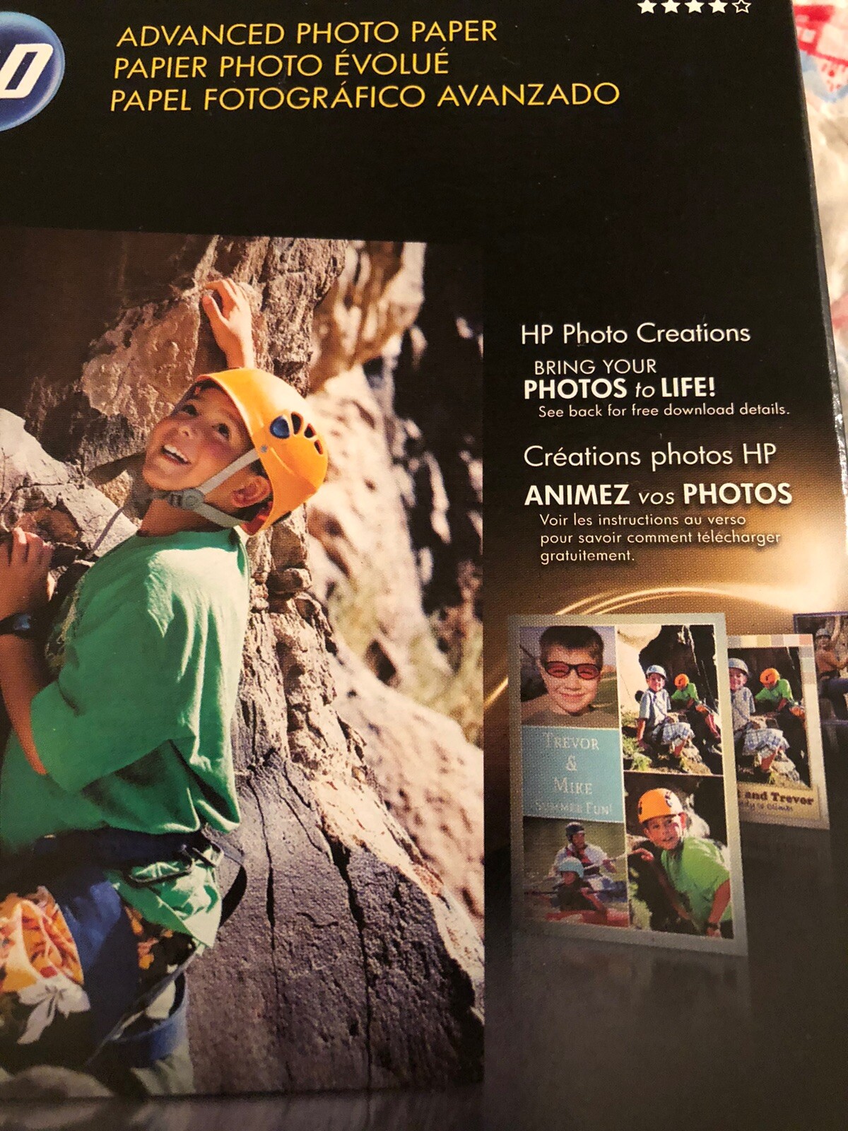 HP Advanced Photo Paper 4X6 Glossy NEW Sealed 100 Sheets