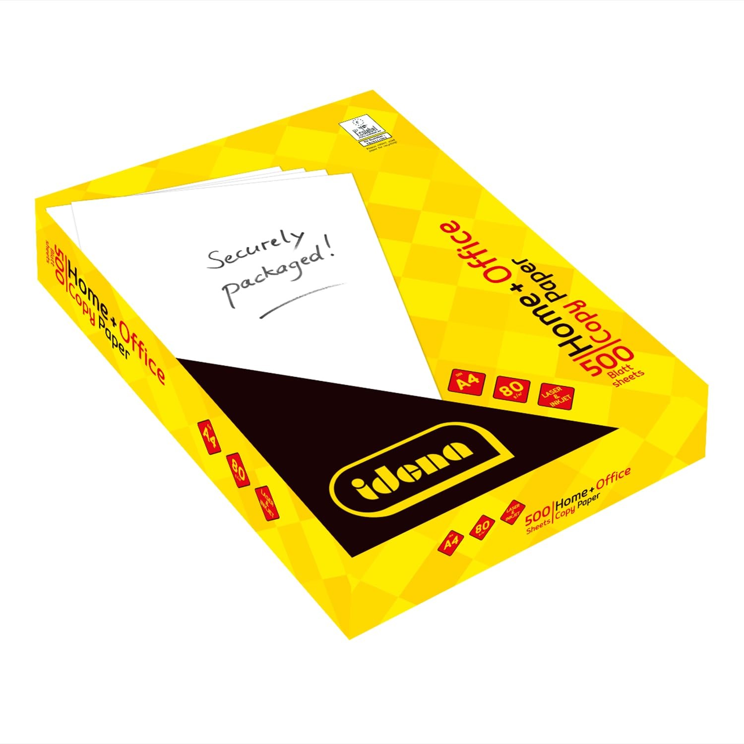 90950 Copy Paper A4, 5 Packs of 500 Sheets 80gsm, White Printer Paper…