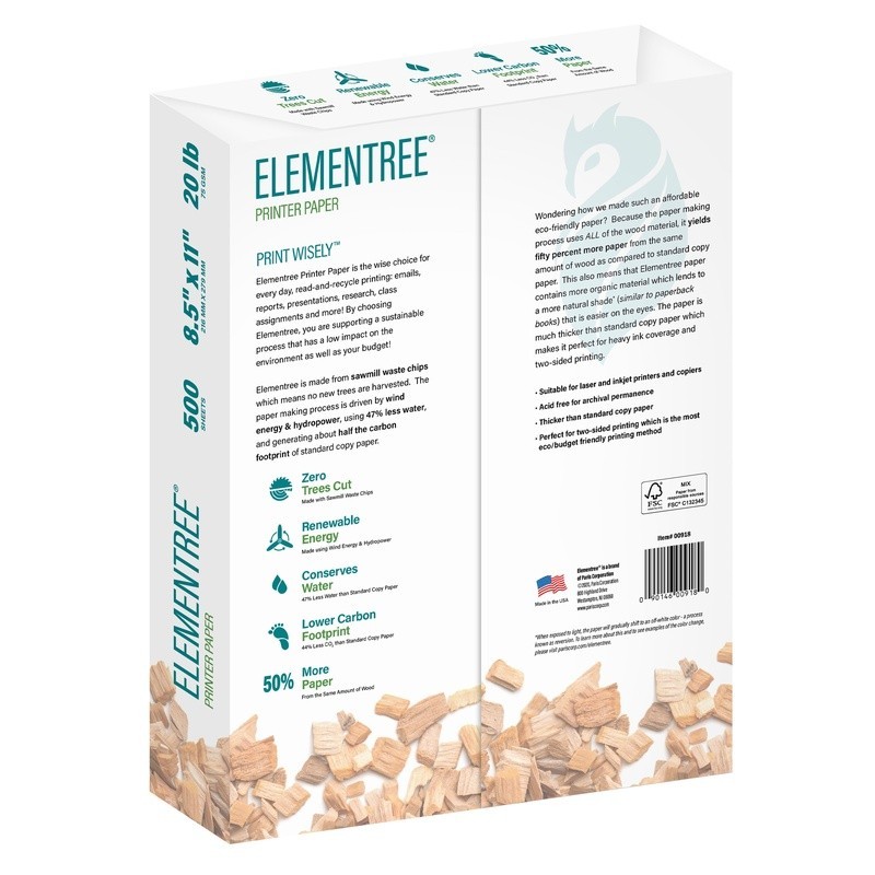 Eco-Friendly Printer Paper 500 Sheets Double Sided High Opacity Office Supplies