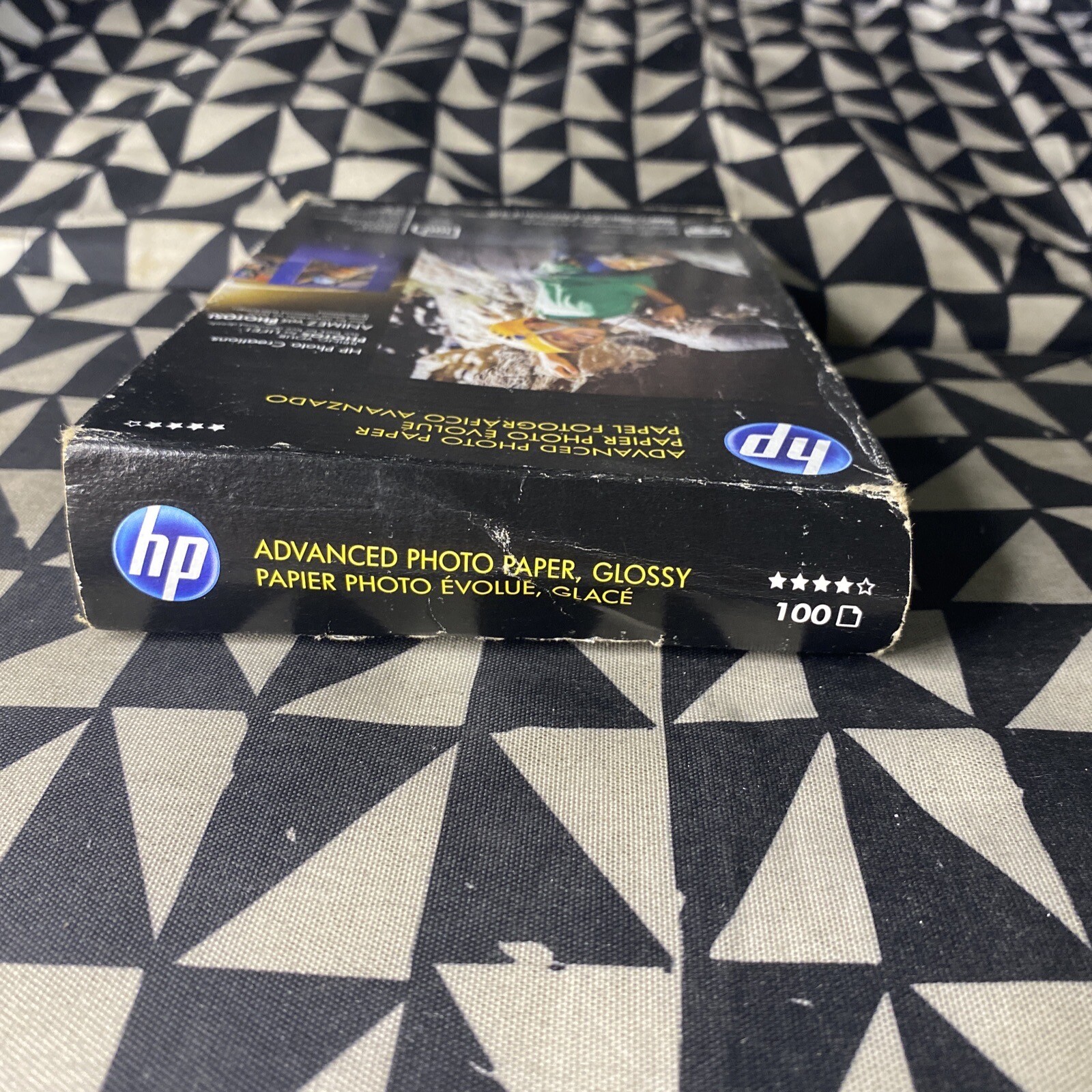 HP Advanced 4″x6″ 100 sheets Glossy Photo Paper Q6638A For All Inkjet New Sealed
