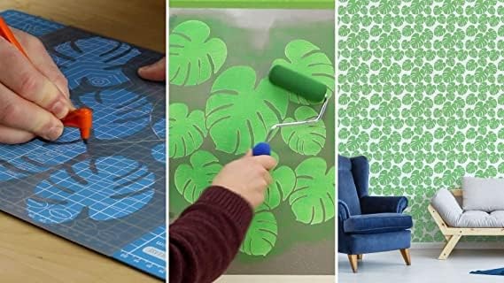 12 Sheets | 7.5 mil Mylar | 12 x 12 inch | Blank Stencil Making Sheet | for C…