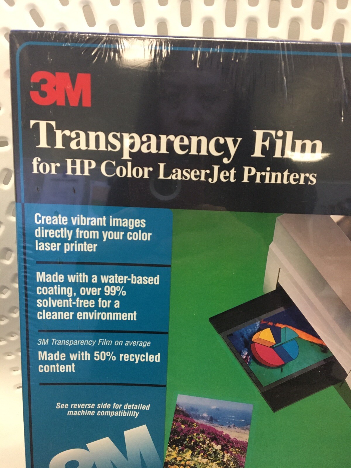 NEW SEALED 3M CG3700 TRANSPARENCY FILM CLEAR – 50 SHEETS MADE IN USA