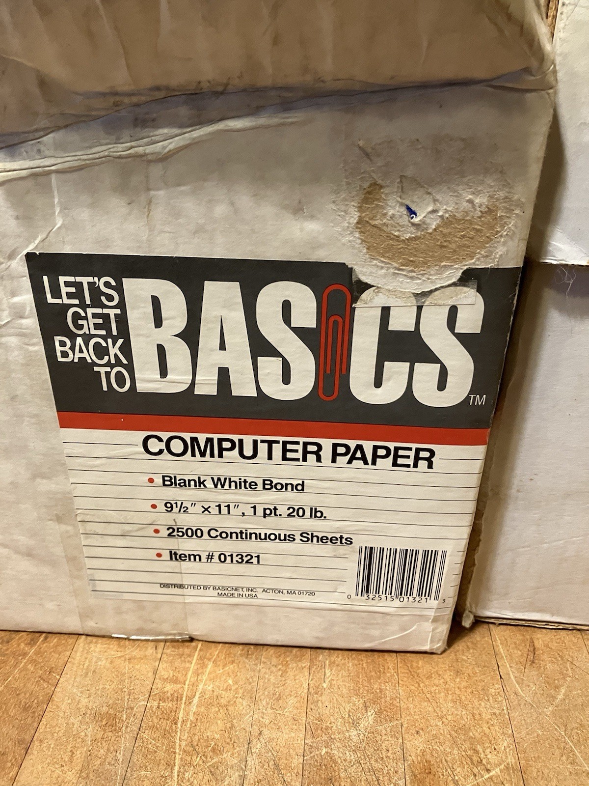 Approx. 4400 + Sheets Continuous Computer Paper 9.5 X 11 for Dot Matrix Printer