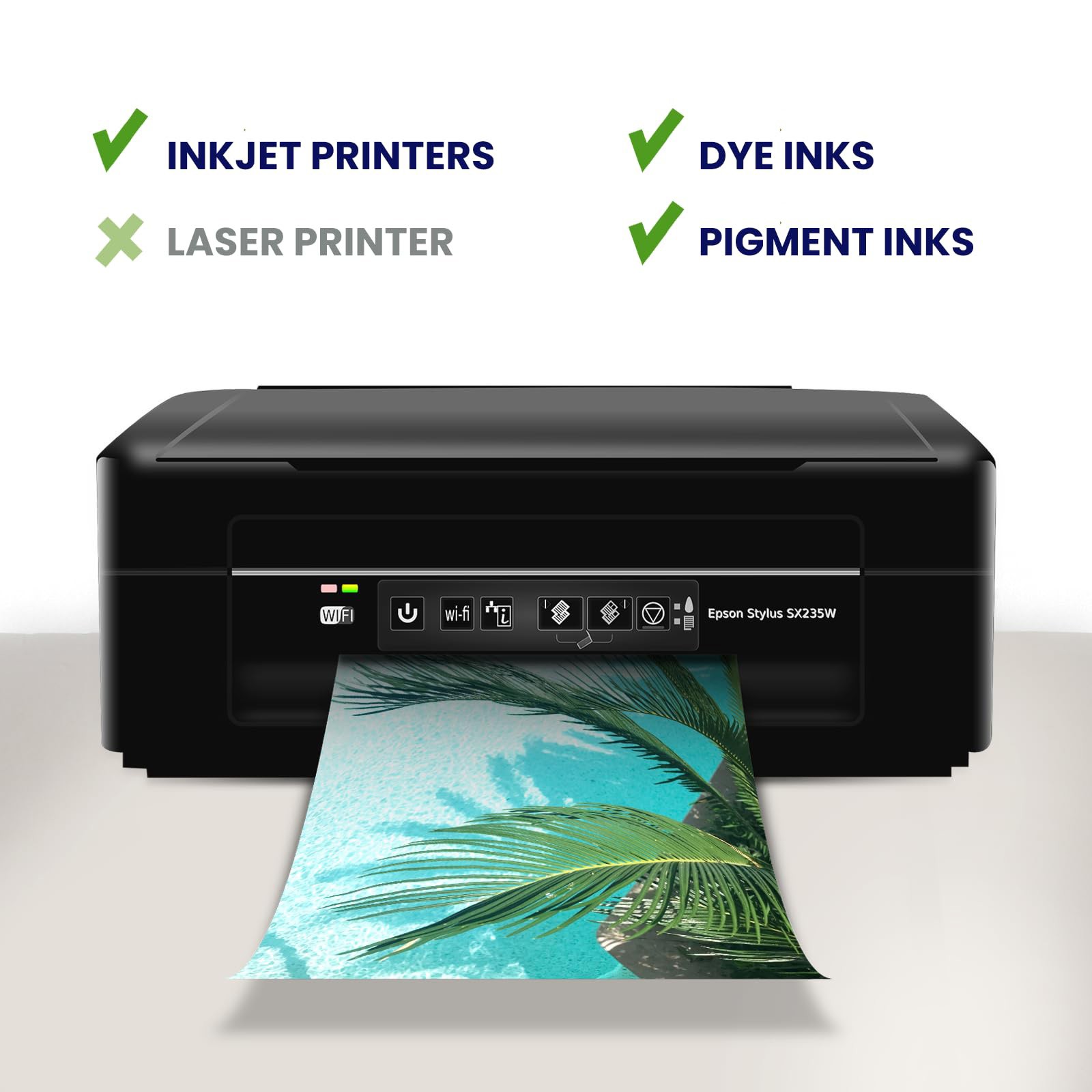 Premium Matte Photo Paper 4×6, 100 Sheets, Inkjet Printer Paper