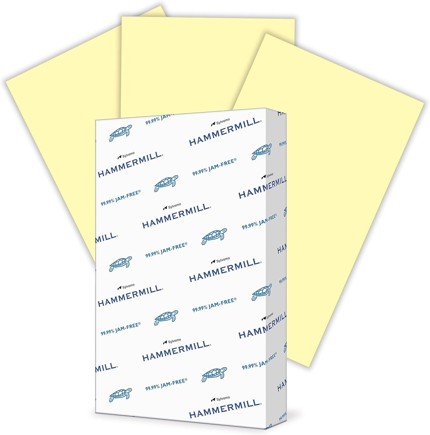 20 lb Canary Yellow Colored Printer Paper – 8.5 x 14, 500 Sheets, Eco-Friendly