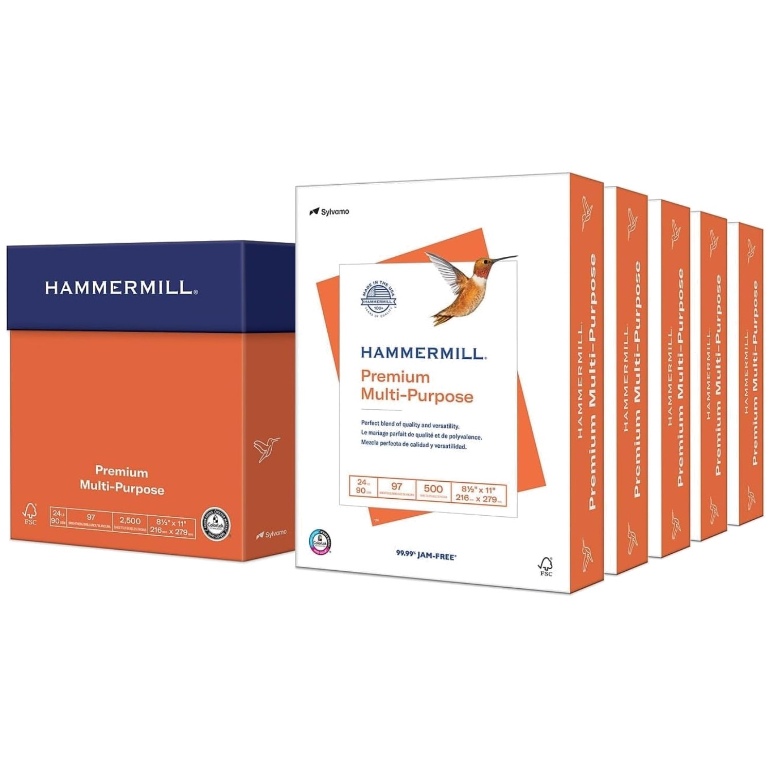 Dependable Office Printer Paper – 2500 Sheets