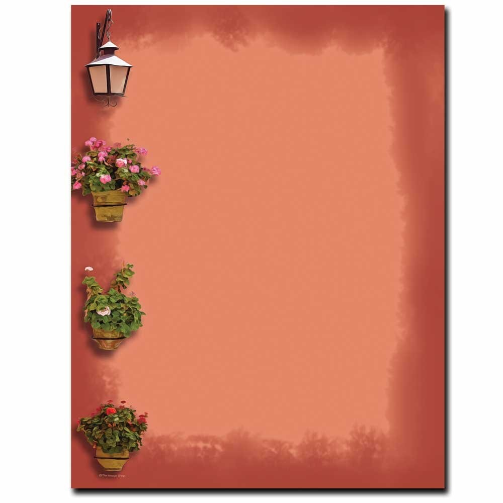 Garden Wall Letterhead Laser Inkjet Printer Paper 25 Pack