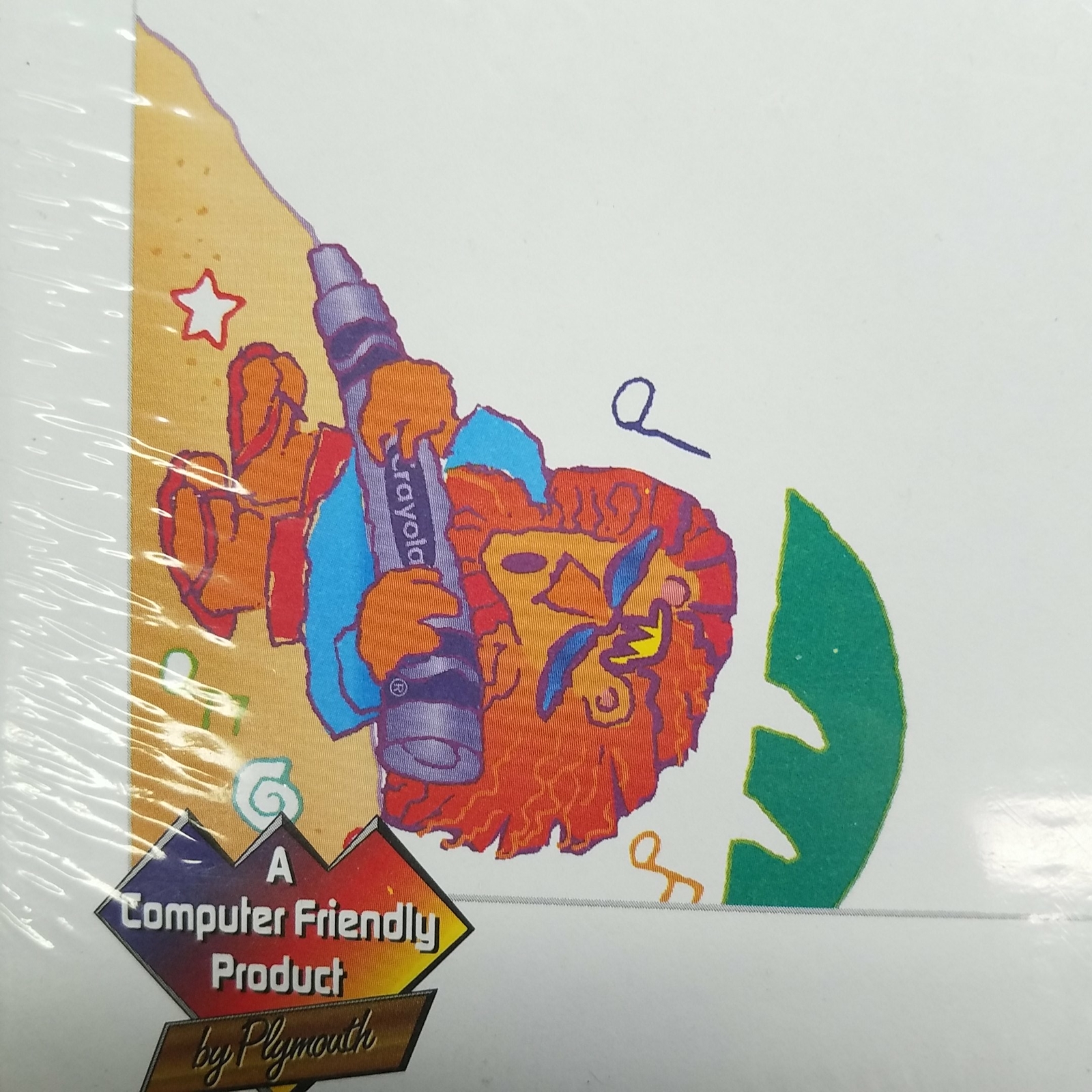 Crayola Computer Printer Paper 20 Sheets 8-1/2×11 Inches With 10 Envelopes