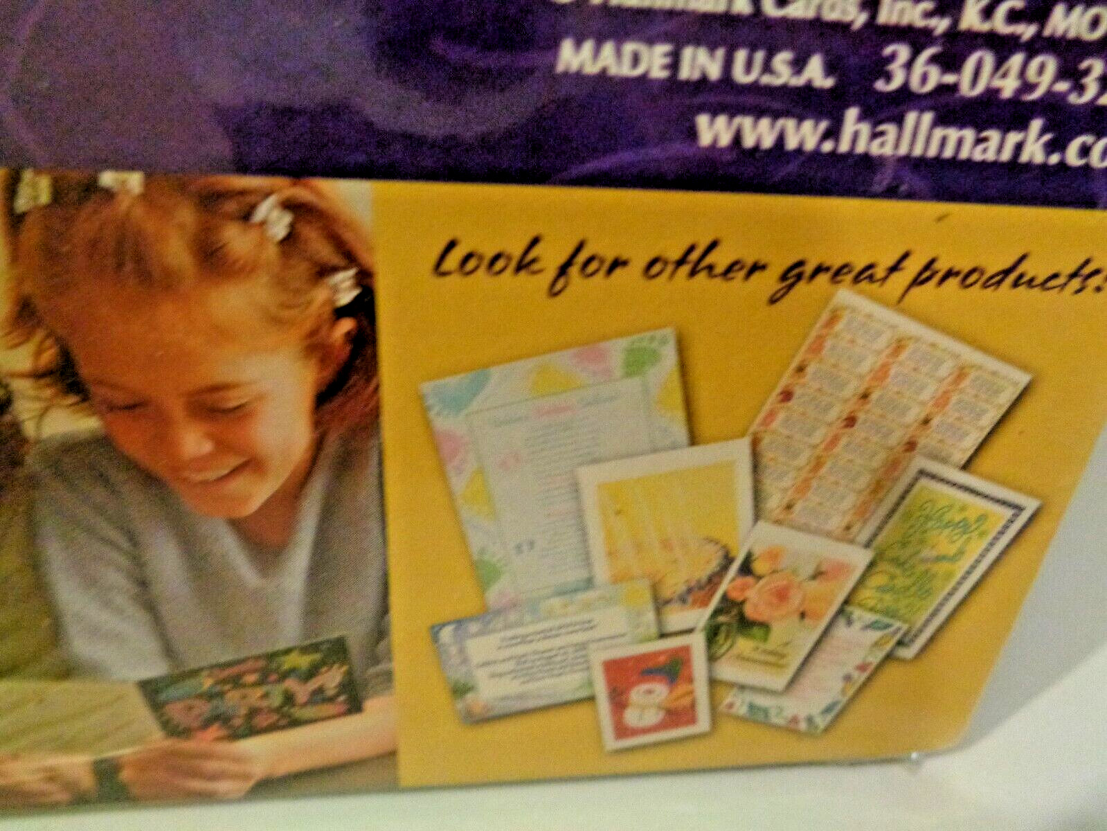 2 Pack of Hallmark Designed Paper for Ink Jet Printer Laser Photocopies Flowers
