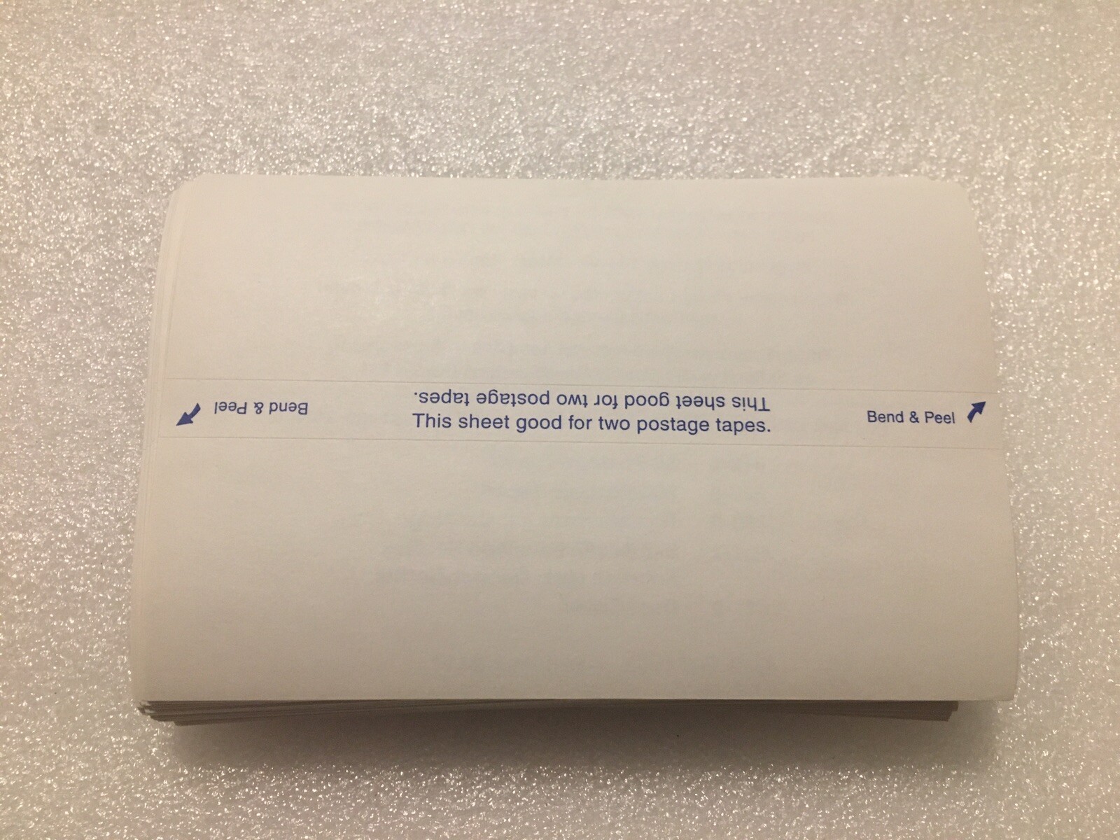 POSTAGE METER TAPE STRIPS Genuine PITNEY BOWES 620-9 Has 93 Sheets = 186 Strips