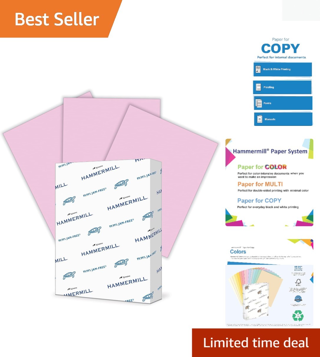 Lilac Copy Paper – 500 Sheets, Ideal for Creative Projects & Printing