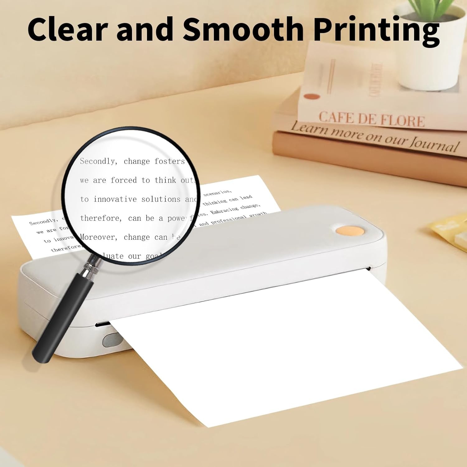 100 Sheets Thermal Printer Paper 8.5X11 Inch US Letter Size FOLDED THERMAL PAPER