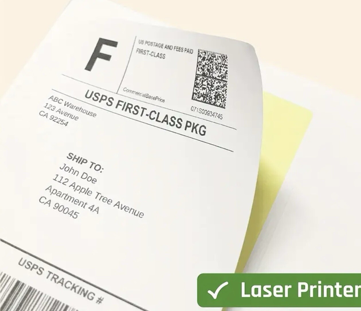 10x A4 Laser Inkjet Printing Printable White Matte Sticker Paper Self Adhesive