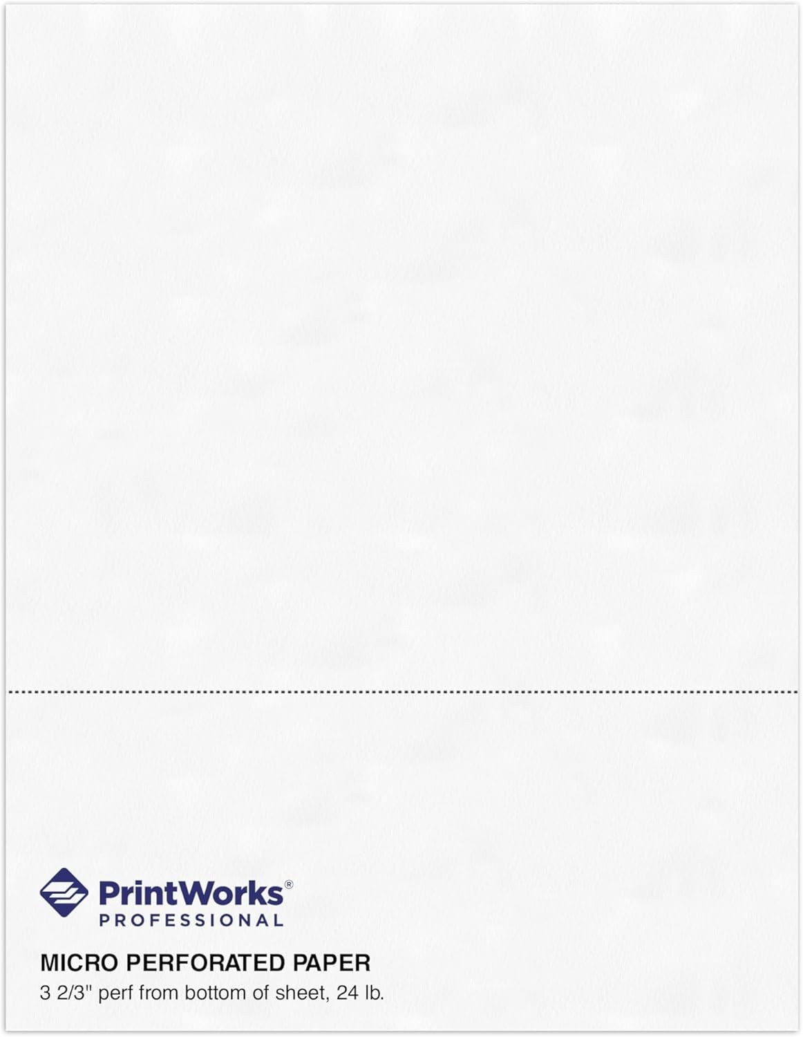 High-Quality Perforated Printer Paper 8.5×11 2500 Sheets 20lb USA Made