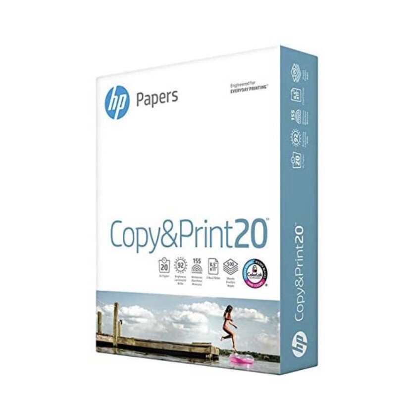 HP Printer Paper Copy & Print 8.5 x 11 Office Letter Size 500 Sheets Free Shipin