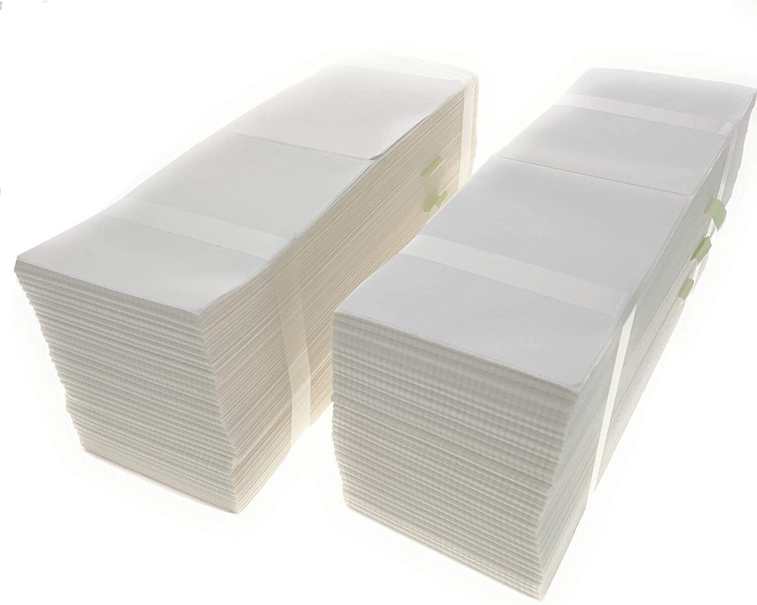Thermal Printer Labels 4×6 Fanfold 8000 Labels for Zebra, Rollo & More
